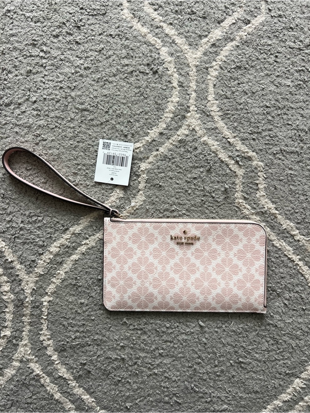 NWT Kate Spade Pink Wristlet Clutch